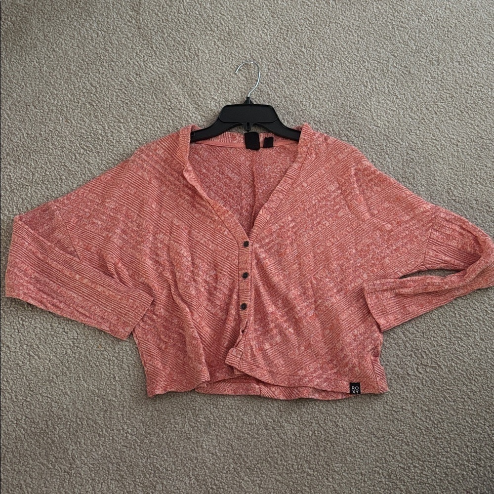 Roxy Coral Knit Sweater size small